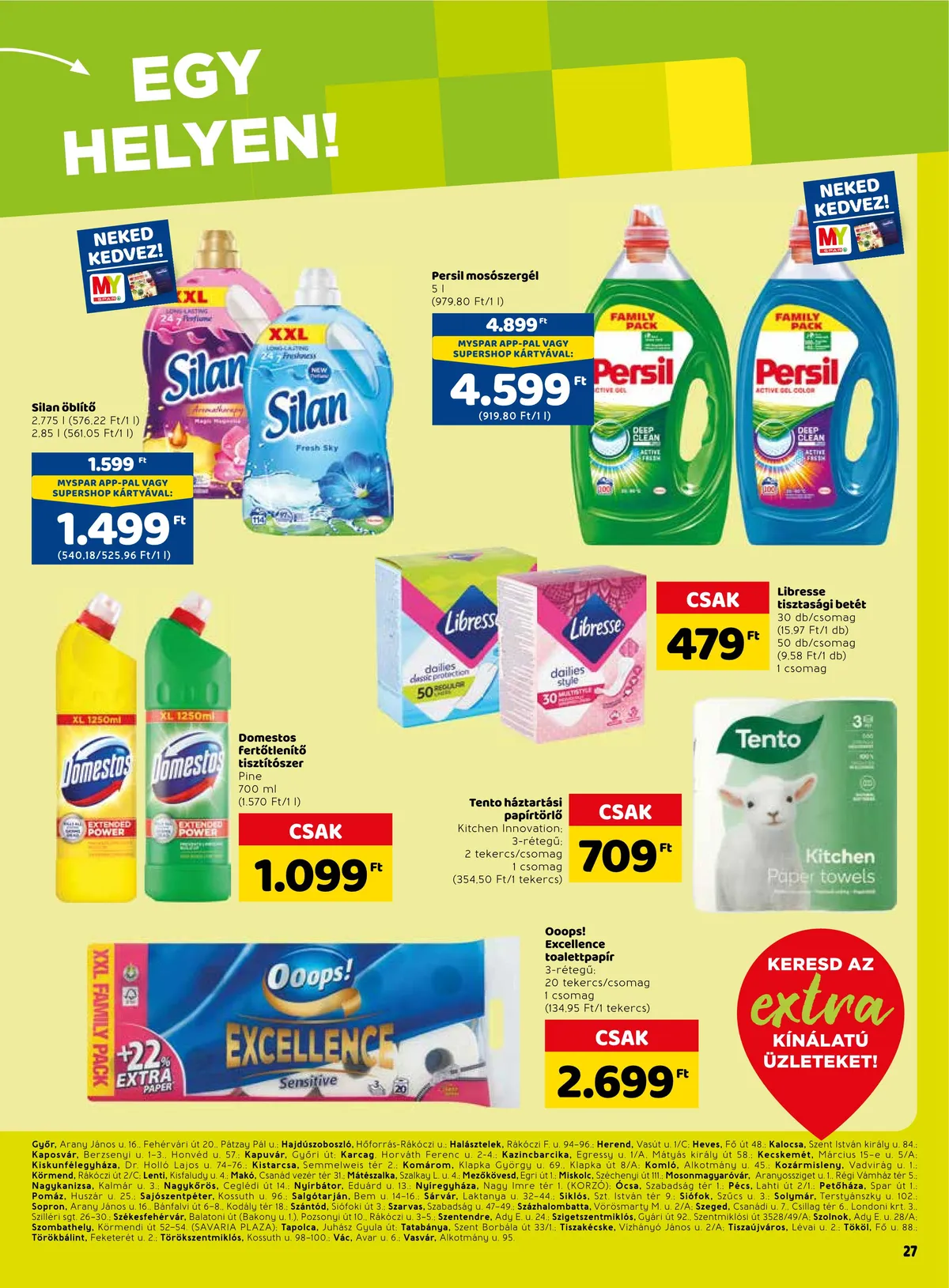 Spar akciós újság Extra 09.01–09.07 – 4. oldal