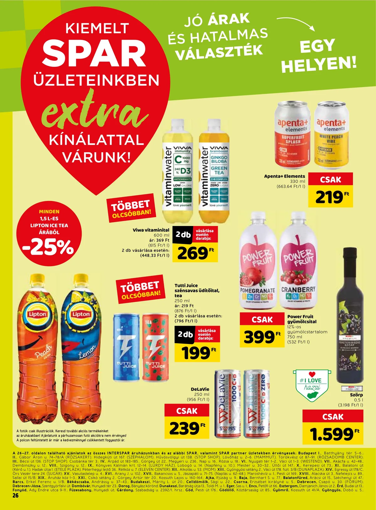 Spar akciós újság Extra 09.08–09.14 – 3. oldal