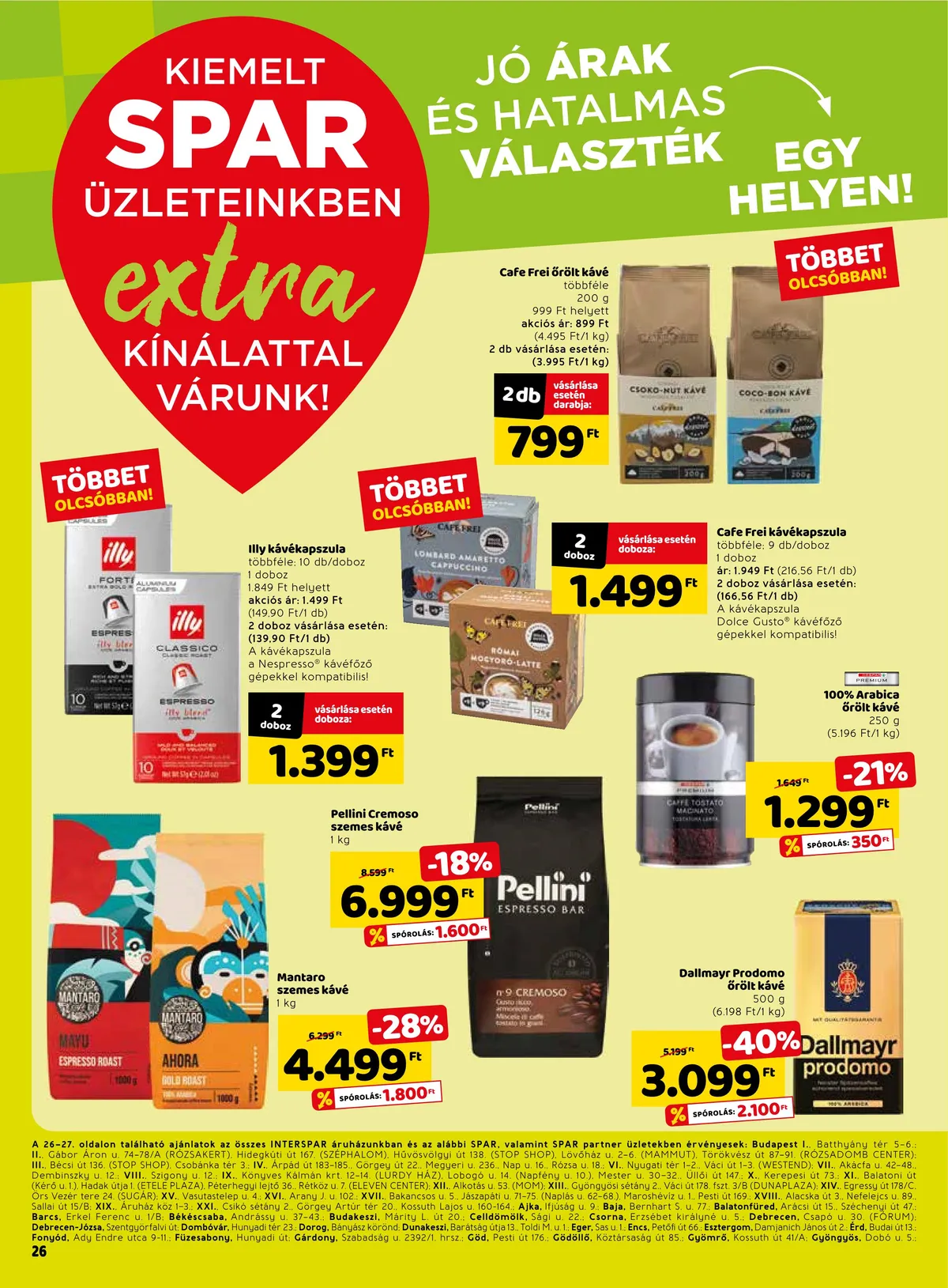 Spar akciós újság Extra 09.15–09.21 – 3. oldal