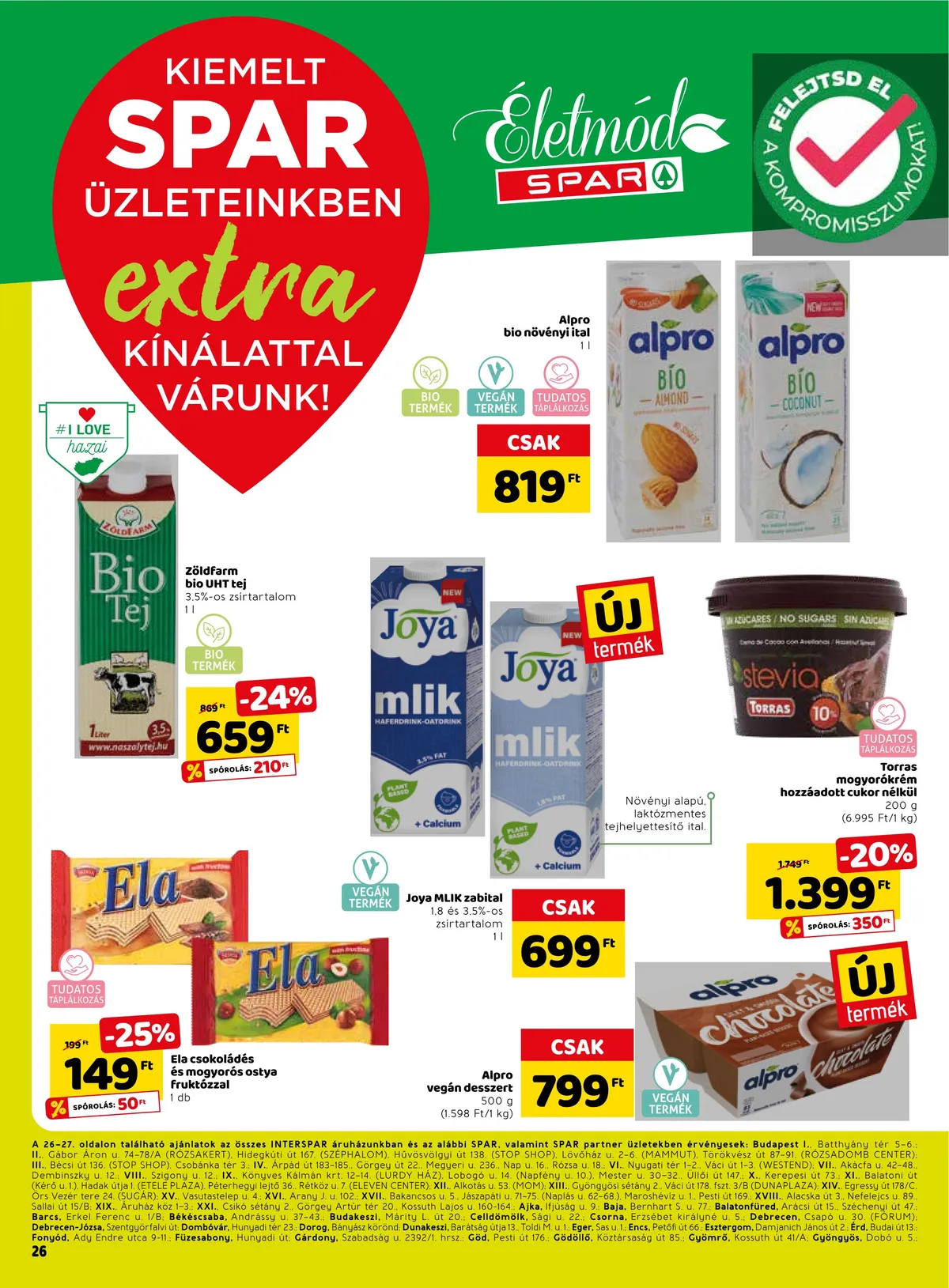 Spar akciós újság Extra 09.22–09.28 – 3. oldal