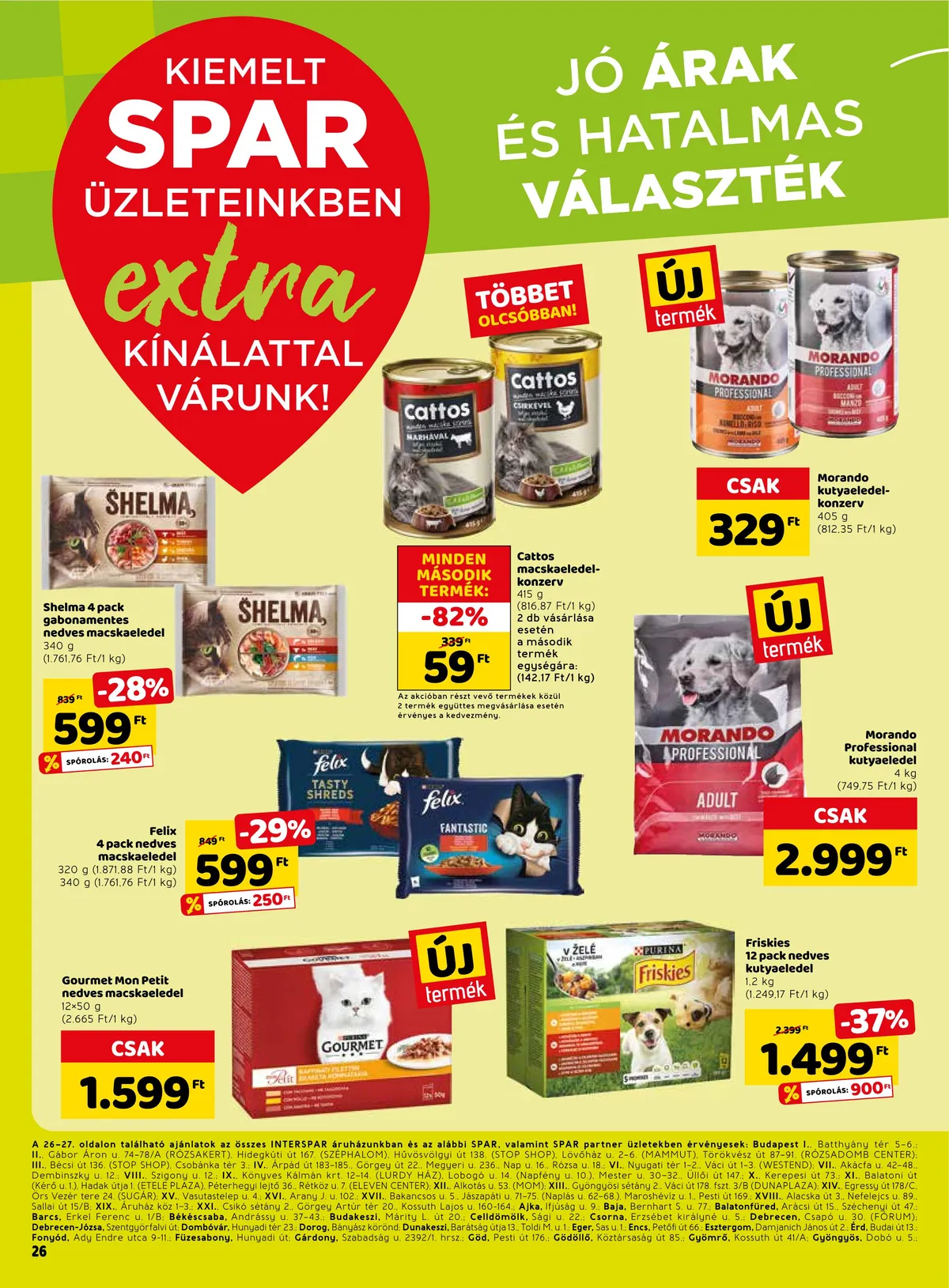 Spar akciós újság Extra 09.29–10.05 – 3. oldal