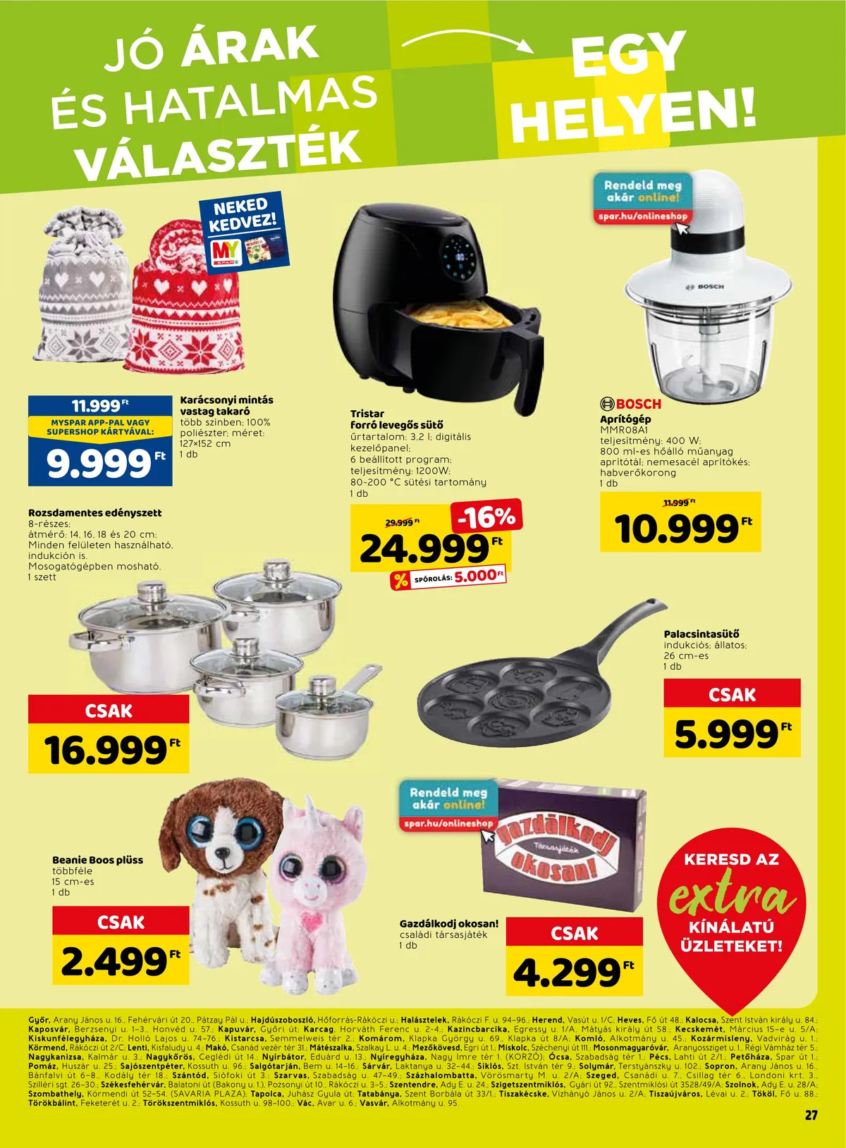 Spar akciós újság Extra 11.17–11.23 – 4. oldal