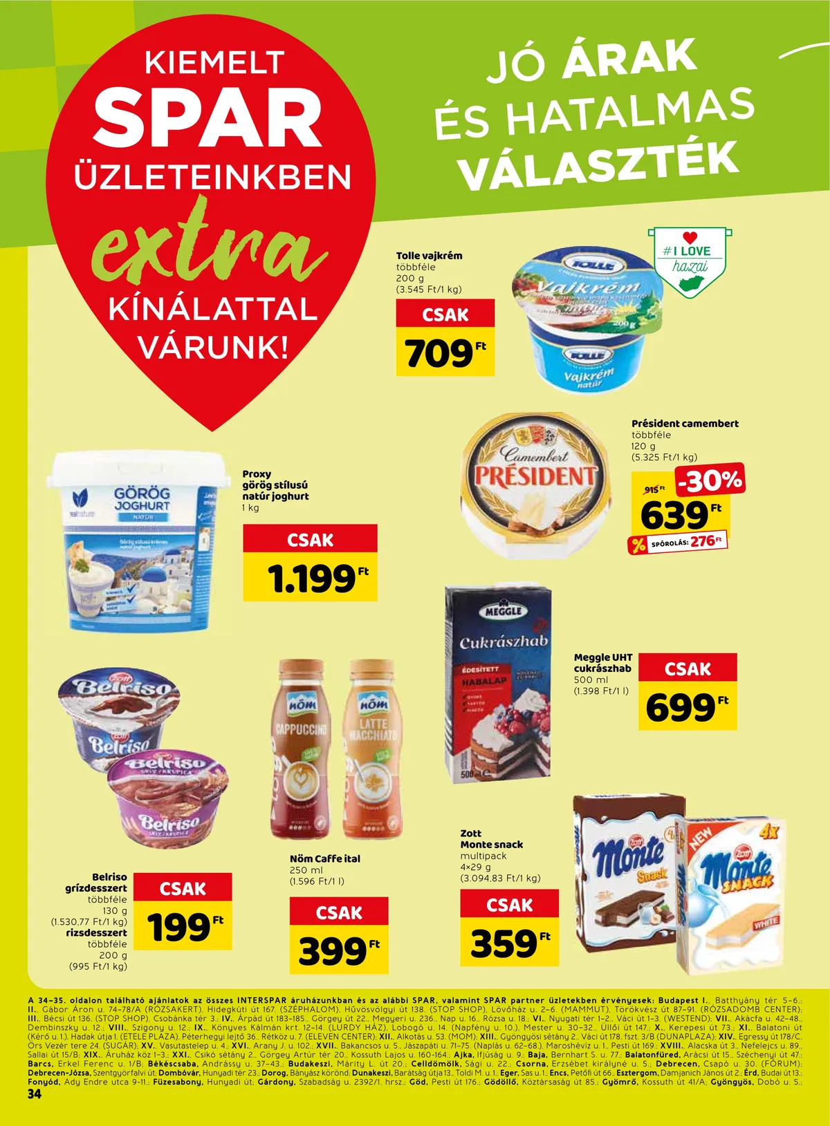 Spar akciós újság Extra 12.01–12.07 – 3. oldal