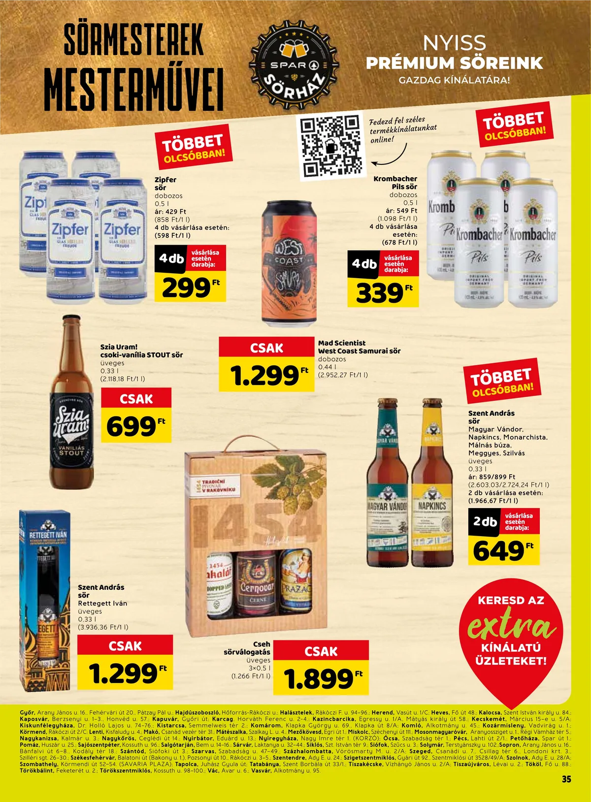 Spar akciós újság Extra 12.08–12.14 – 4. oldal