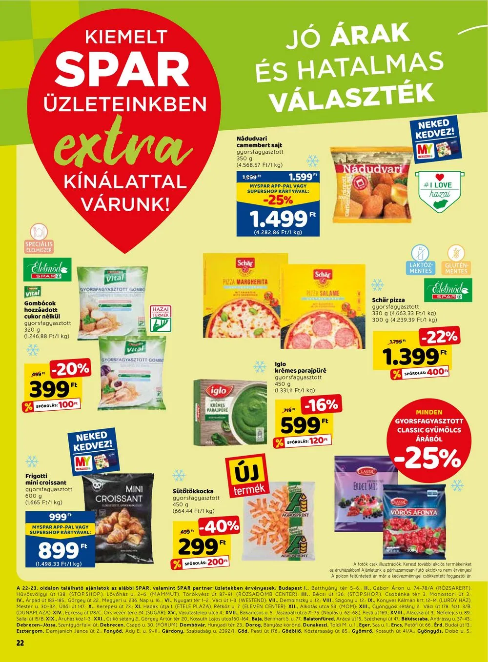 Spar akciós újság Extra 01.05–01.11 – 3. oldal