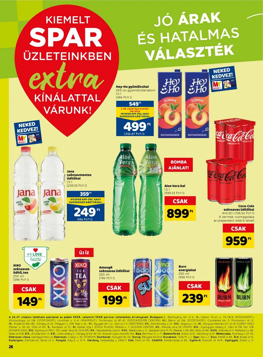 Spar akciós újság Extra 01.05–01.11 – 7. oldal