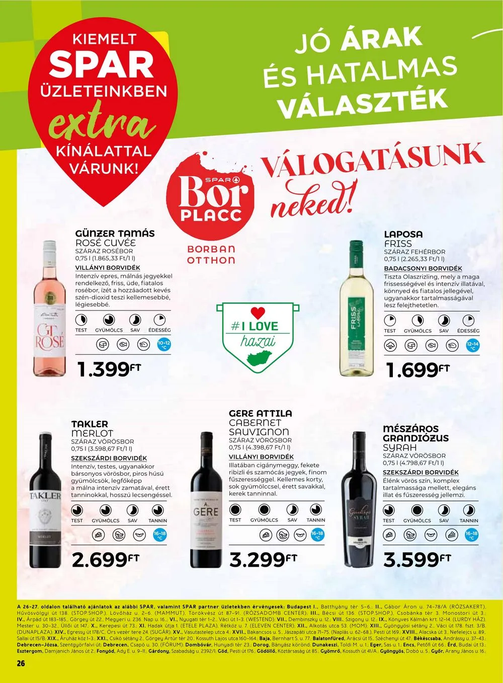 Spar akciós újság Extra 01.12–01.18 – 7. oldal