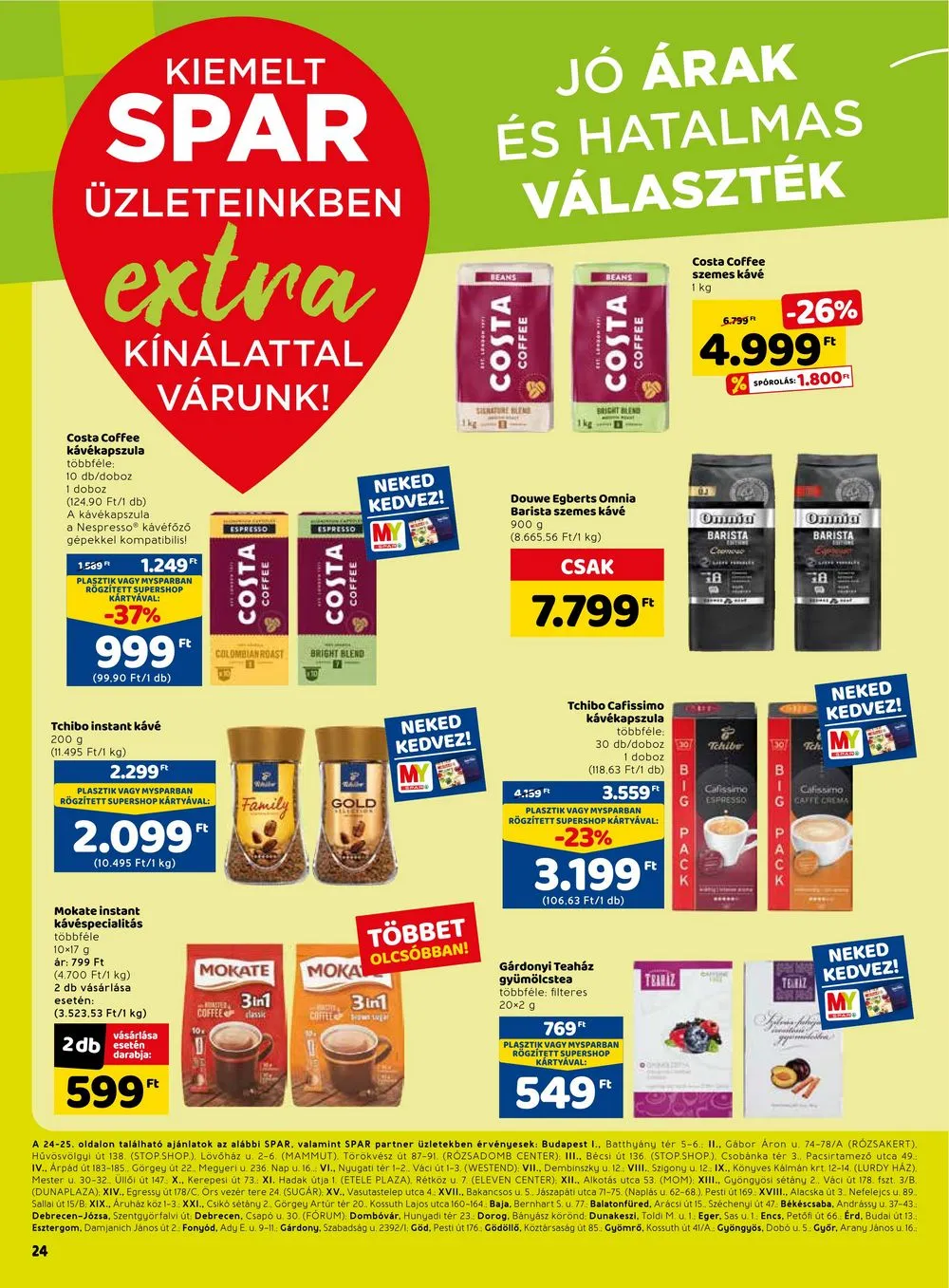 Spar akciós újság Extra 01.19–01.25 – 5. oldal