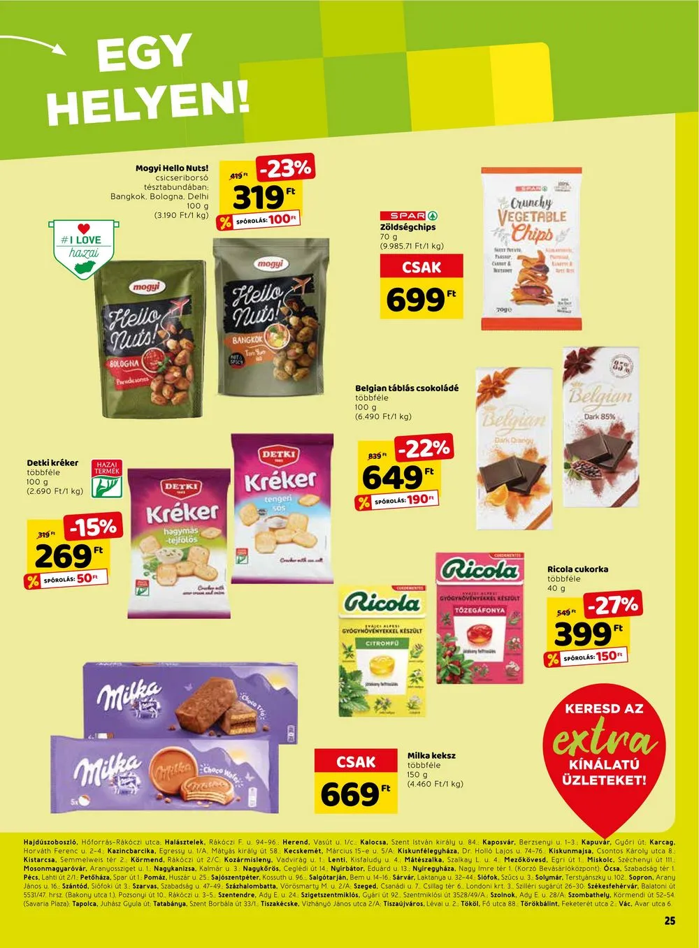 Spar akciós újság Extra 01.19–01.25 – 6. oldal