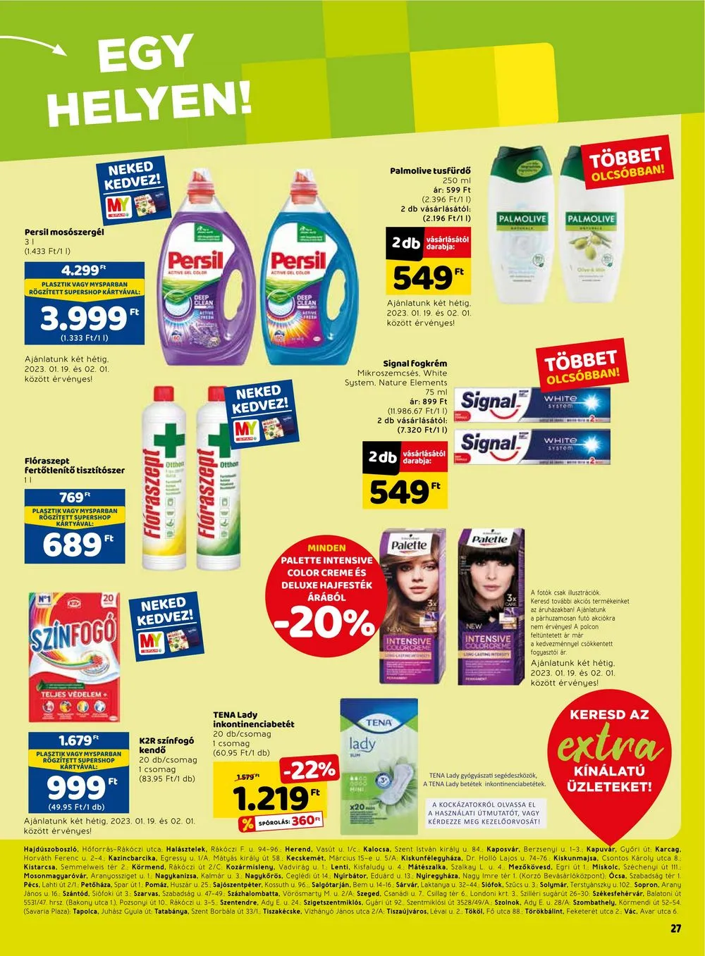 Spar akciós újság Extra 01.19–01.25 – 8. oldal