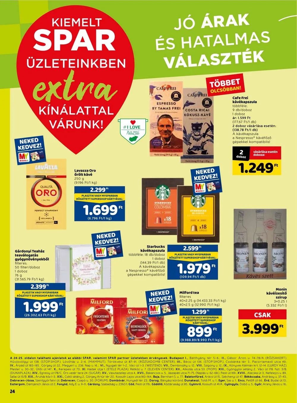 Spar akciós újság Extra 01.26–02.01 – 5. oldal