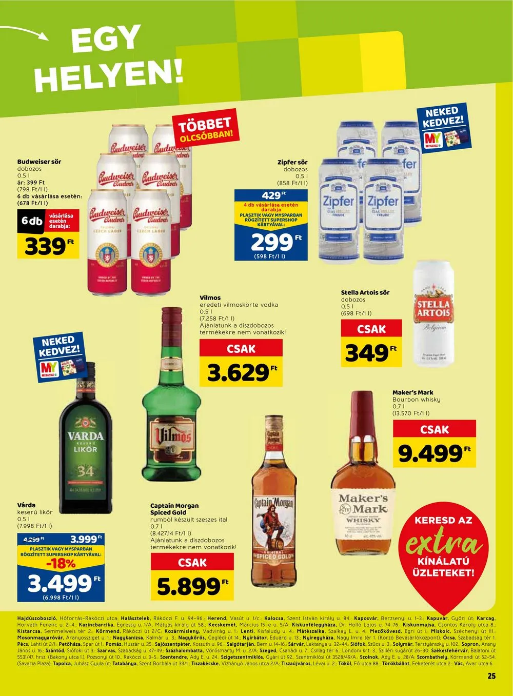 Spar akciós újság Extra 01.26–02.01 – 6. oldal