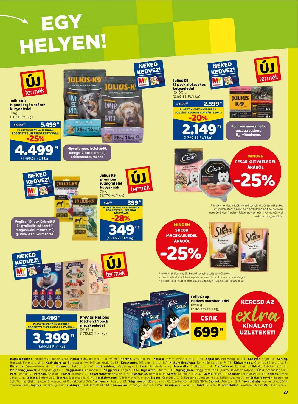 Spar akciós újság Extra 01.26–02.01 – 8. oldal