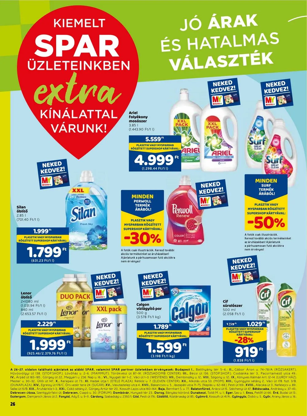 Spar akciós újság Extra 02.02–02.08 – 7. oldal