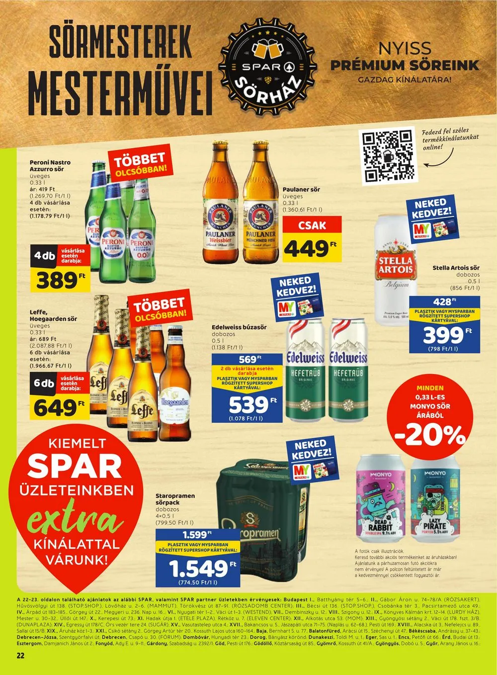 Spar akciós újság Extra 02.16–02.22 – 3. oldal