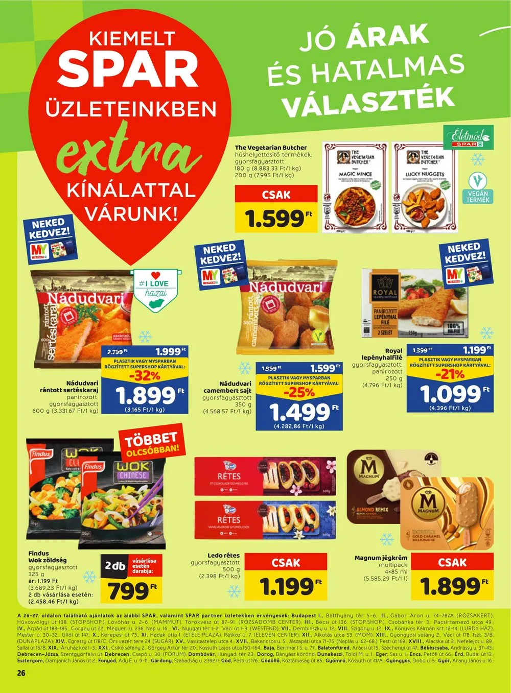Spar akciós újság Extra 02.16–02.22 – 7. oldal