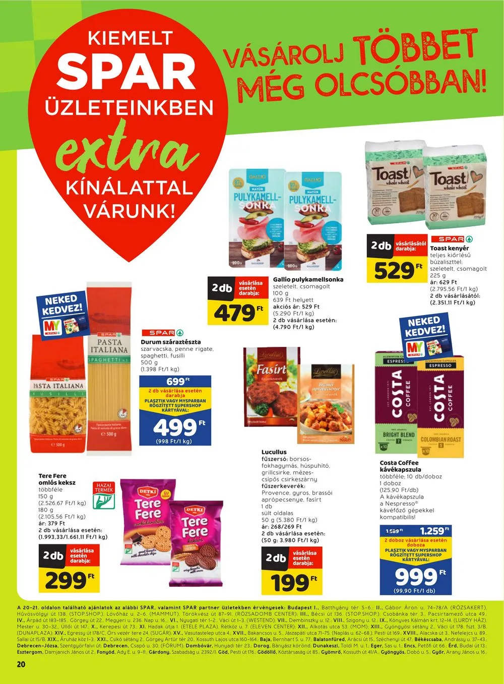 Spar akciós újság Extra 02.23–03.01
