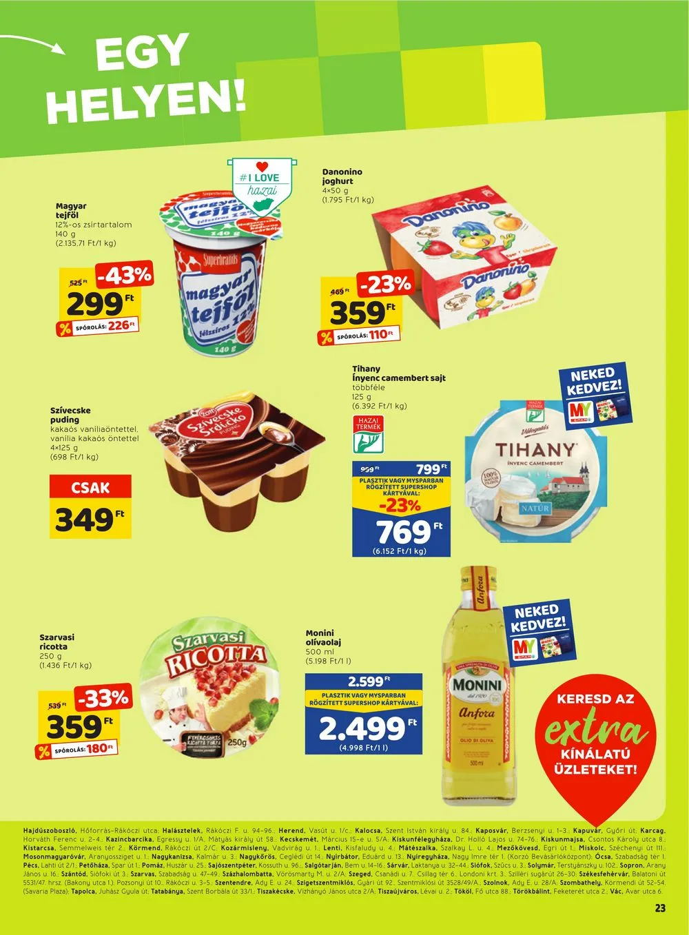 Spar akciós újság Extra 02.23–03.01 – 4. oldal