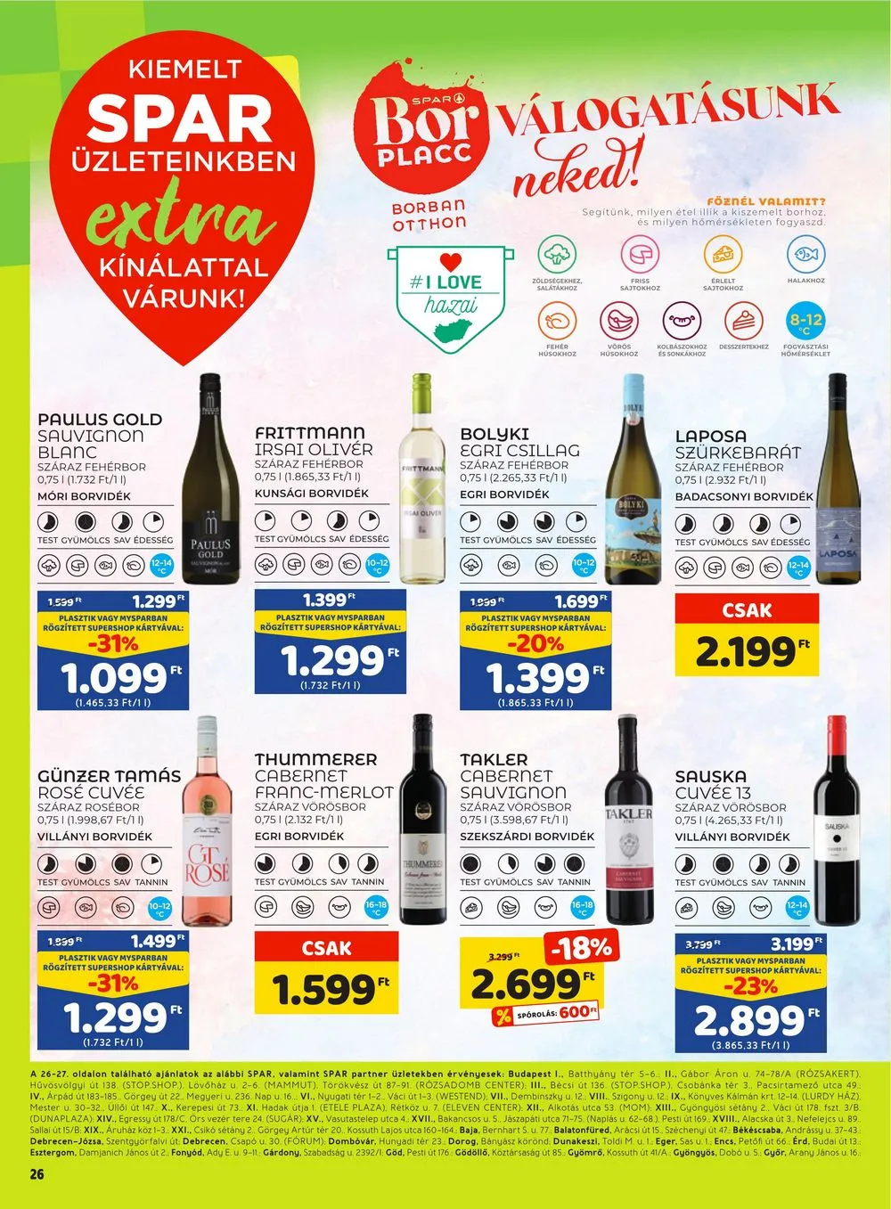 Spar akciós újság Extra 02.23–03.01 – 7. oldal