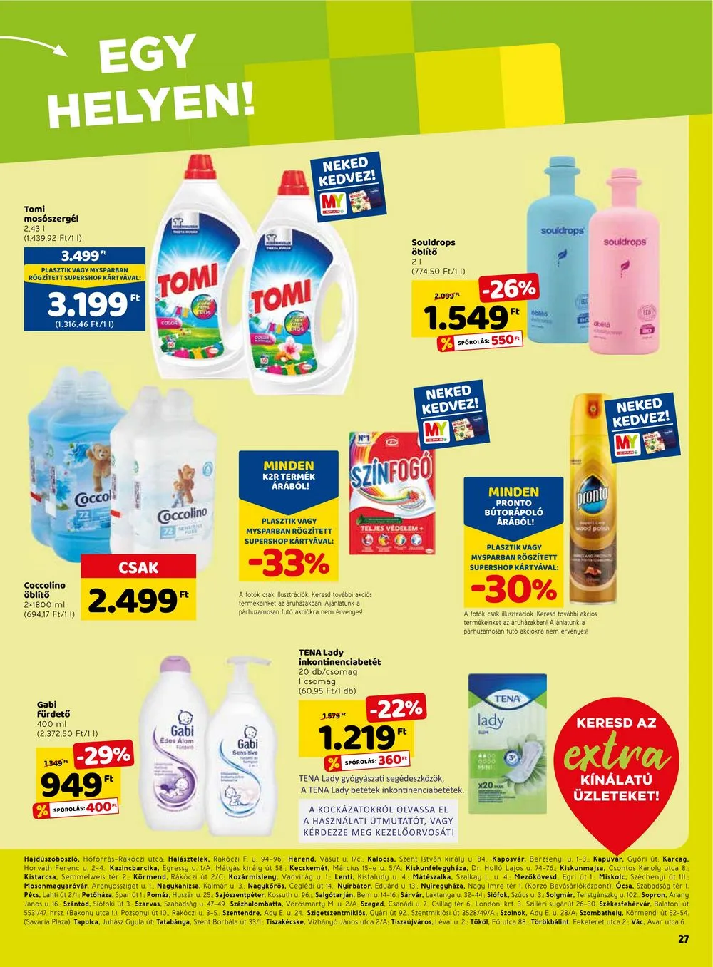 Spar akciós újság Extra 03.02–03.08 – 8. oldal