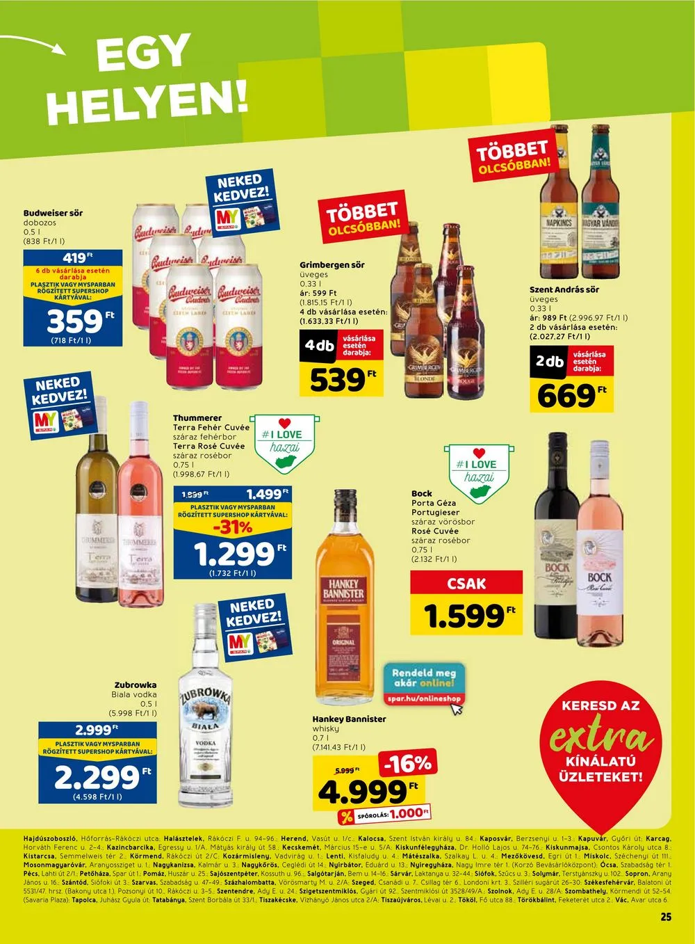 Spar akciós újság Extra 03.09–03.14 – 6. oldal