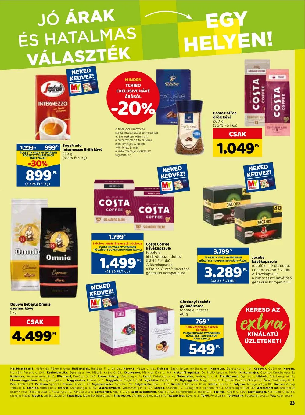 Spar akciós újság Extra 03.16–03.22 – 4. oldal