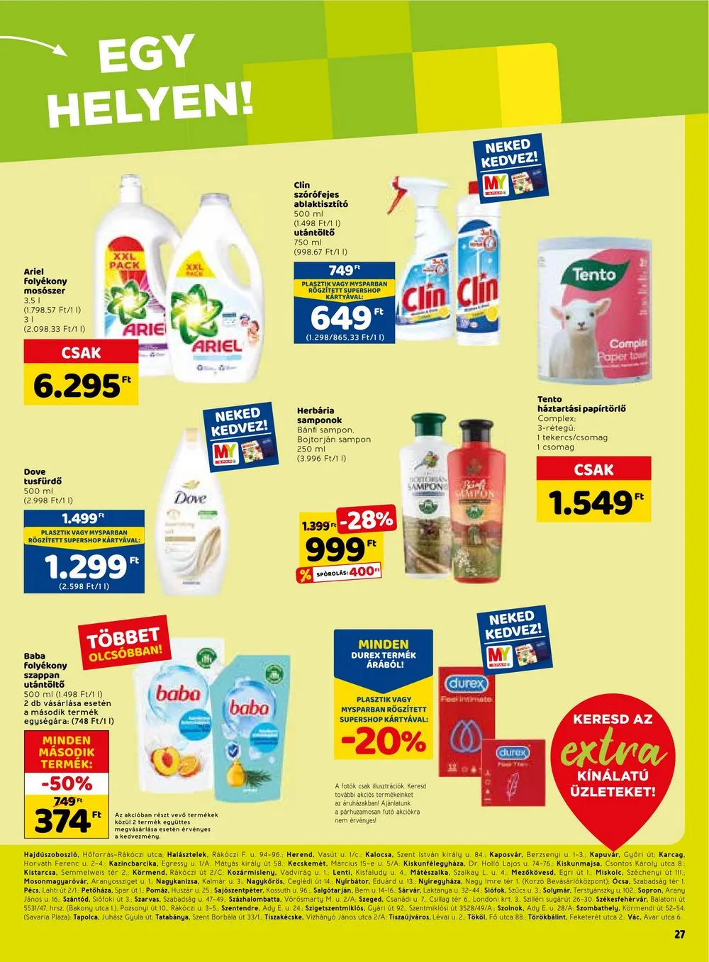 Spar akciós újság Extra 03.16–03.22 – 8. oldal
