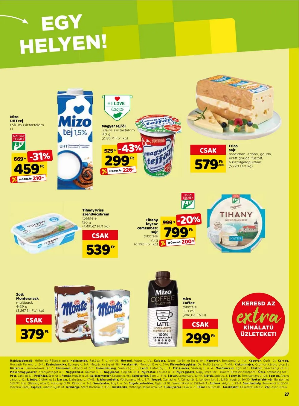 Spar akciós újság Extra 03.30–04.08 – 4. oldal
