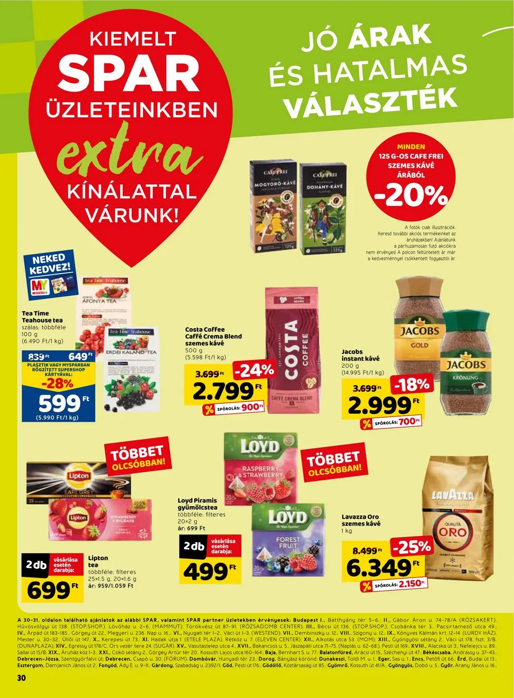 Spar akciós újság Extra 03.30–04.08 – 7. oldal