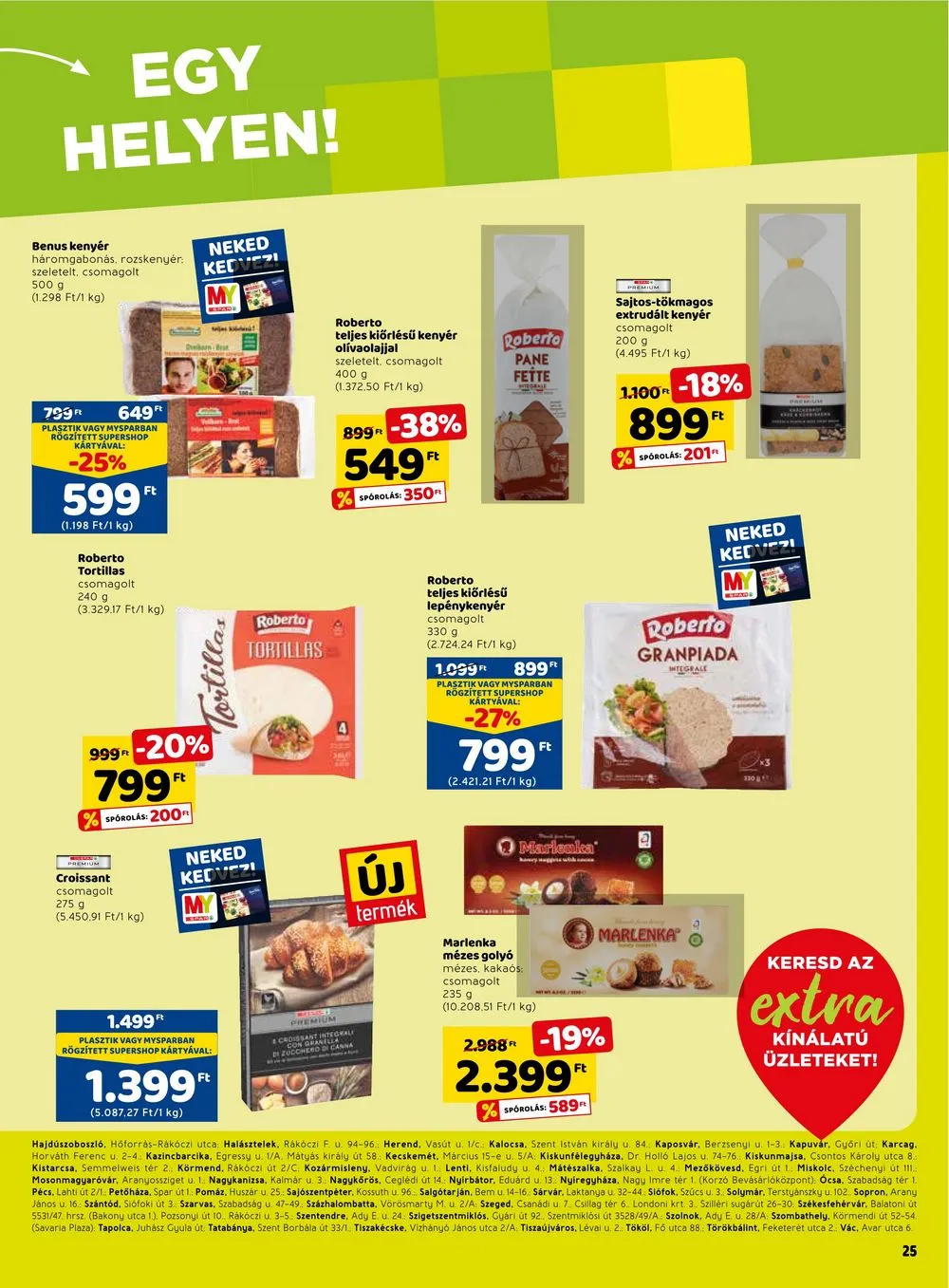 Spar akciós újság Extra 04.13–04.19 – 6. oldal