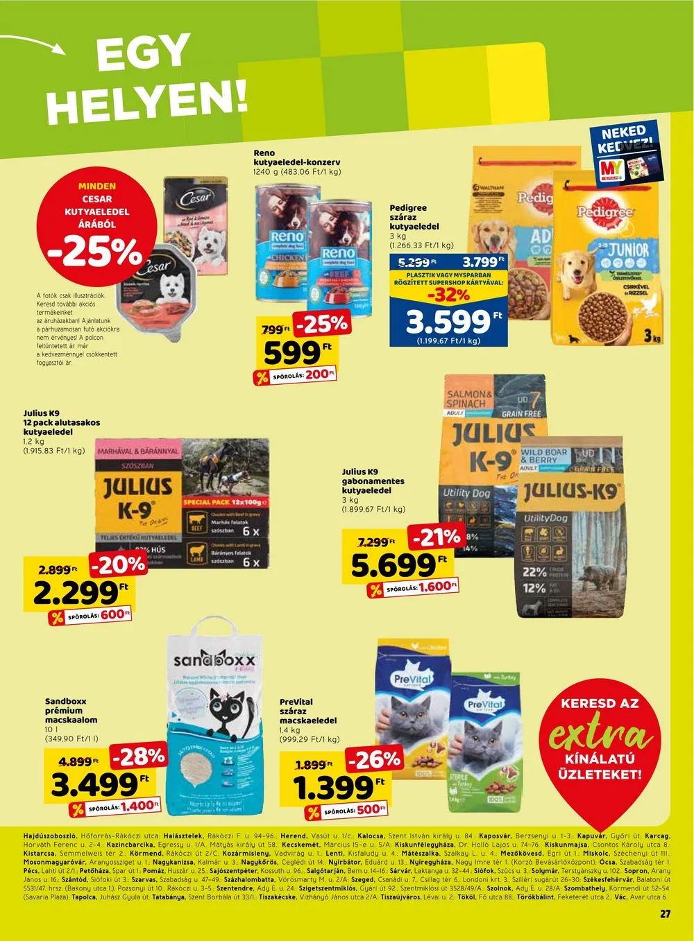 Spar akciós újság Extra 04.13–04.19 – 8. oldal
