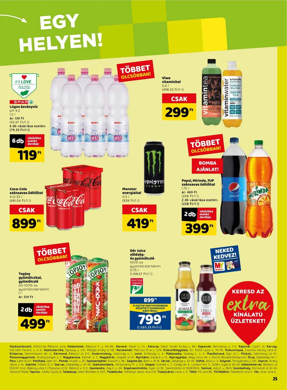 Spar akciós újság Extra 04.20–04.26 – 6. oldal