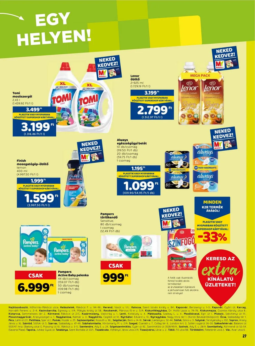Spar akciós újság Extra 04.20–04.26 – 8. oldal