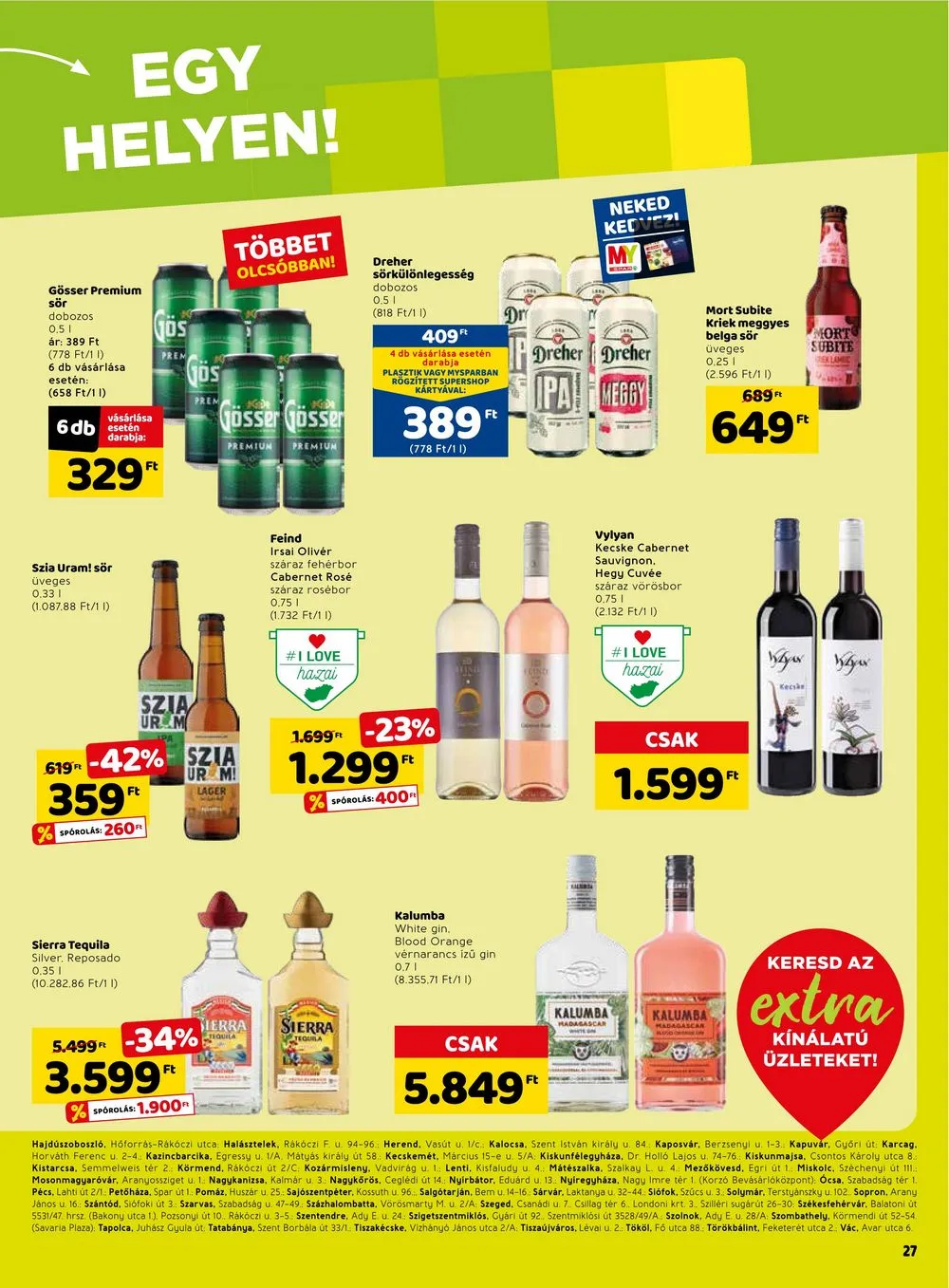 Spar akciós újság Extra 04.27–05.03 – 4. oldal