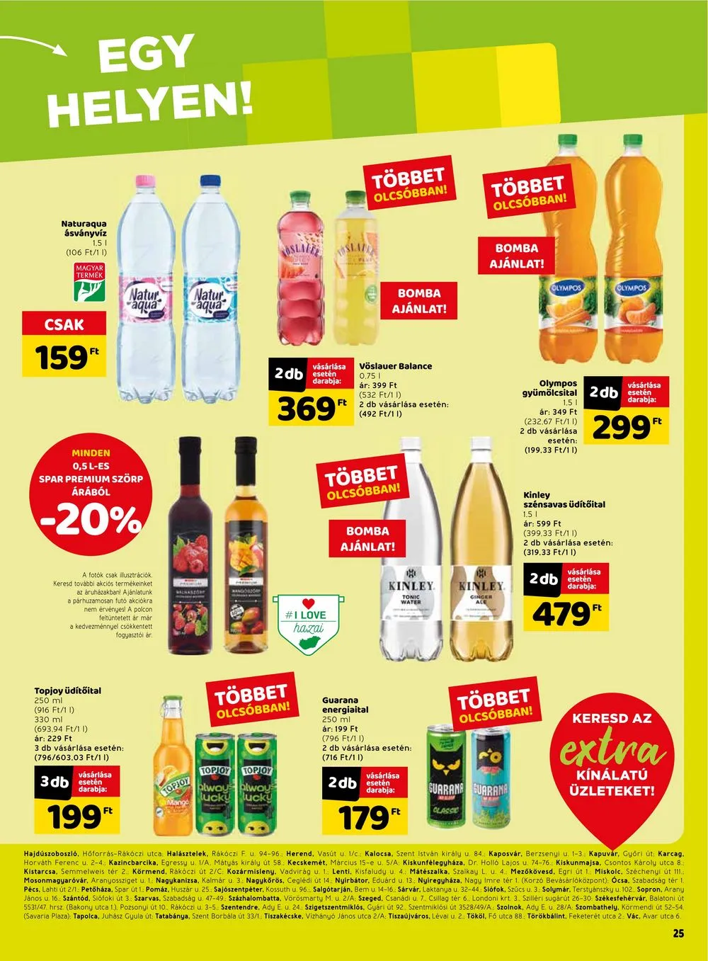 Spar akciós újság Extra 05.04–05.10 – 6. oldal