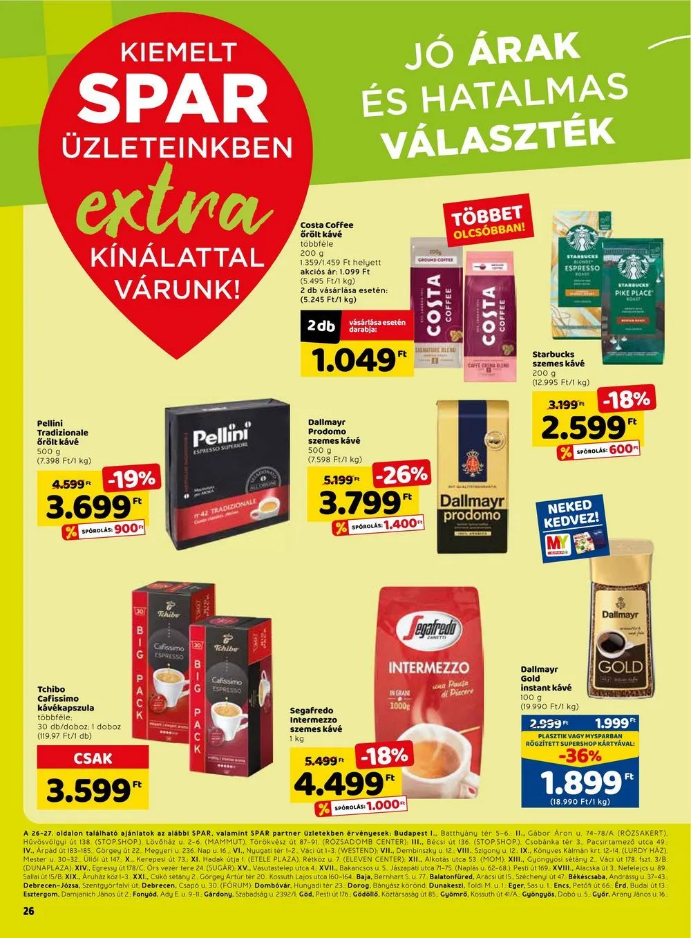 Spar akciós újság Extra 05.11–05.17 – 7. oldal