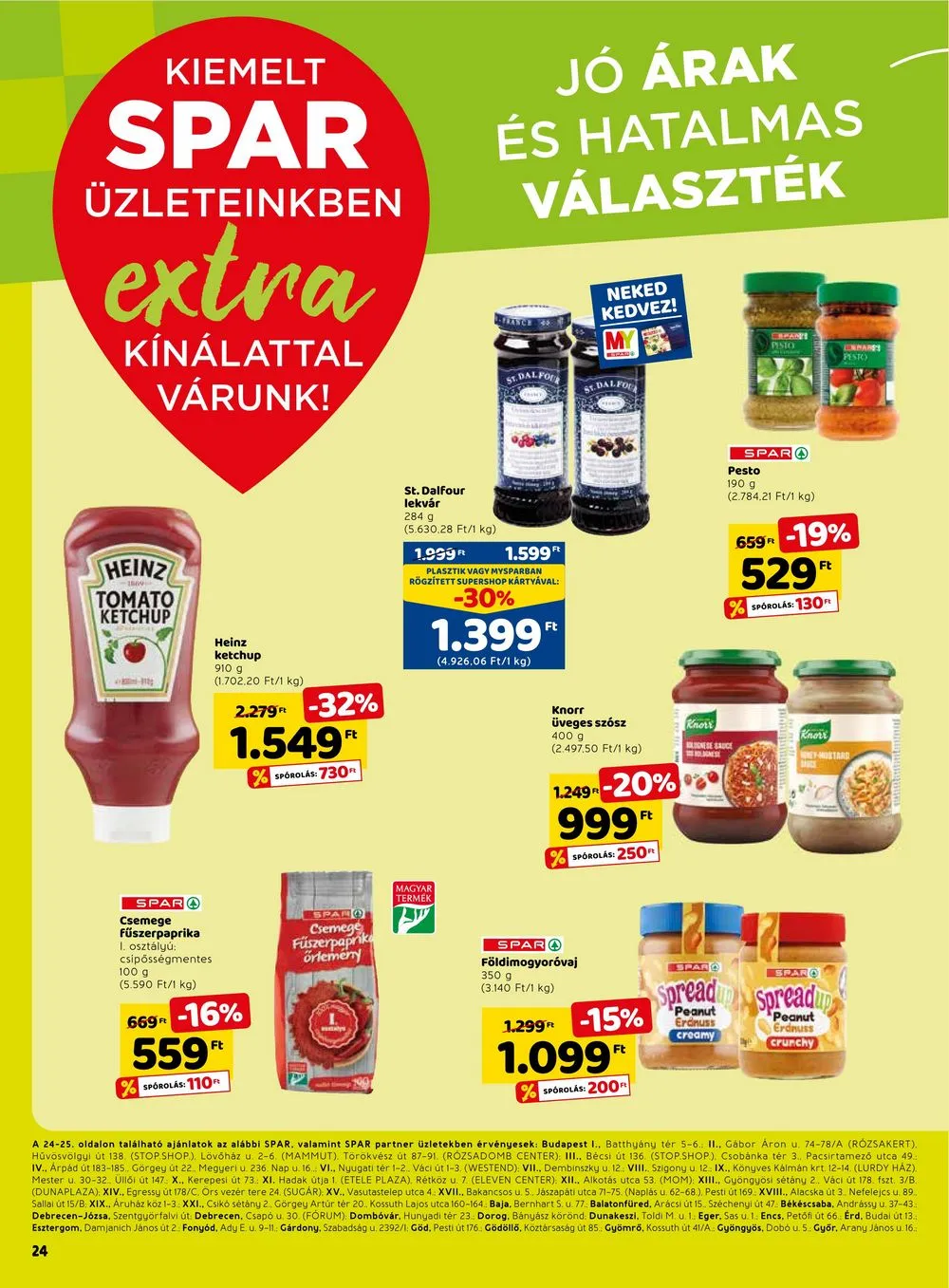 Spar akciós újság Extra 05.18–05.24 – 3. oldal