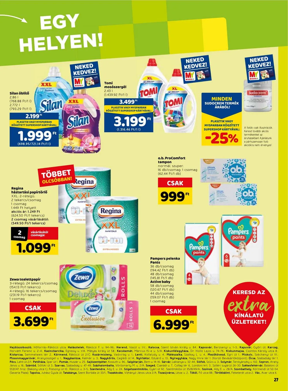 Spar akciós újság Extra 05.18–05.24 – 6. oldal