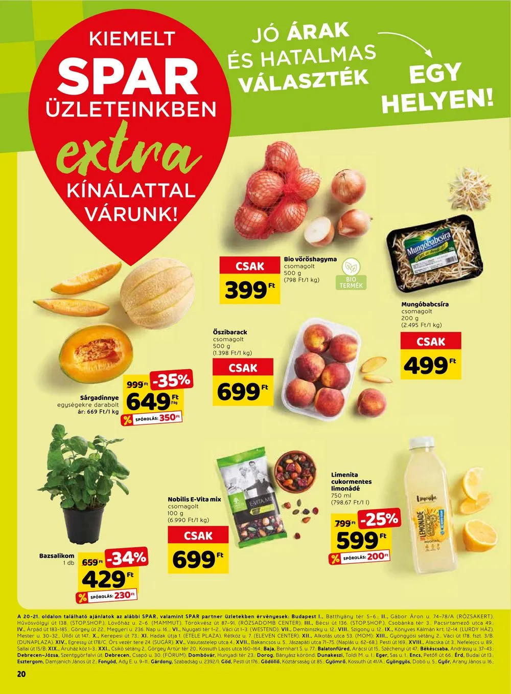 Spar akciós újság Extra 05.25–05.31