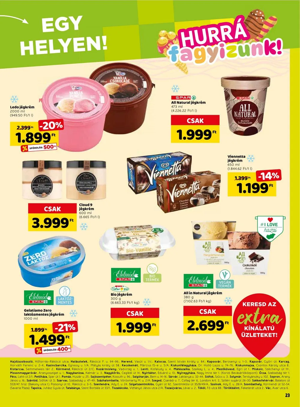 Spar akciós újság Extra 05.25–05.31 – 4. oldal