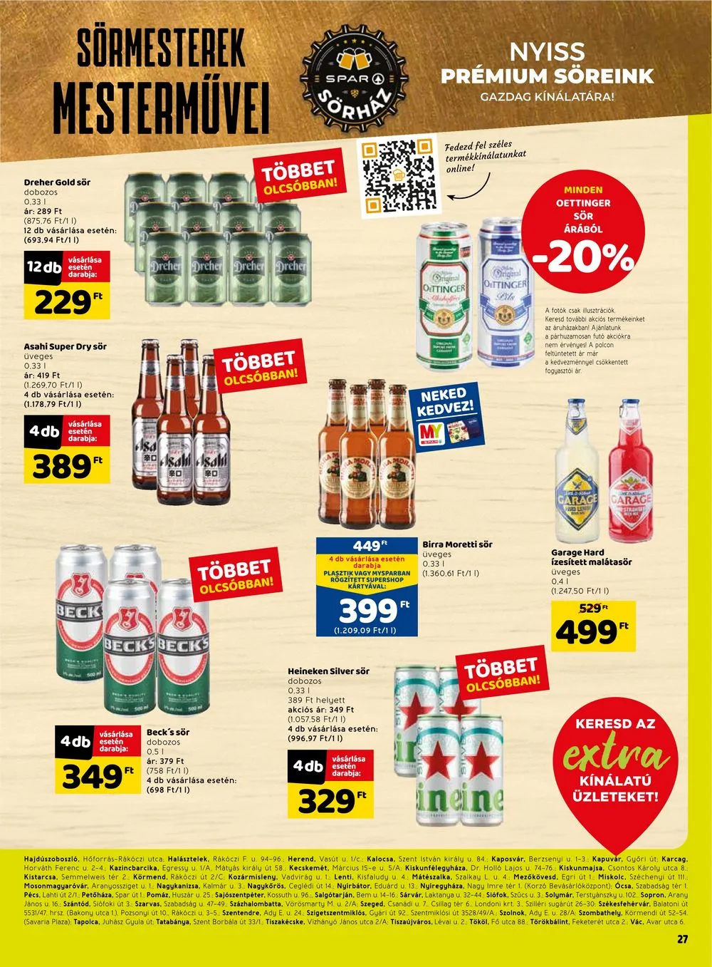 Spar akciós újság Extra 05.25–05.31 – 8. oldal