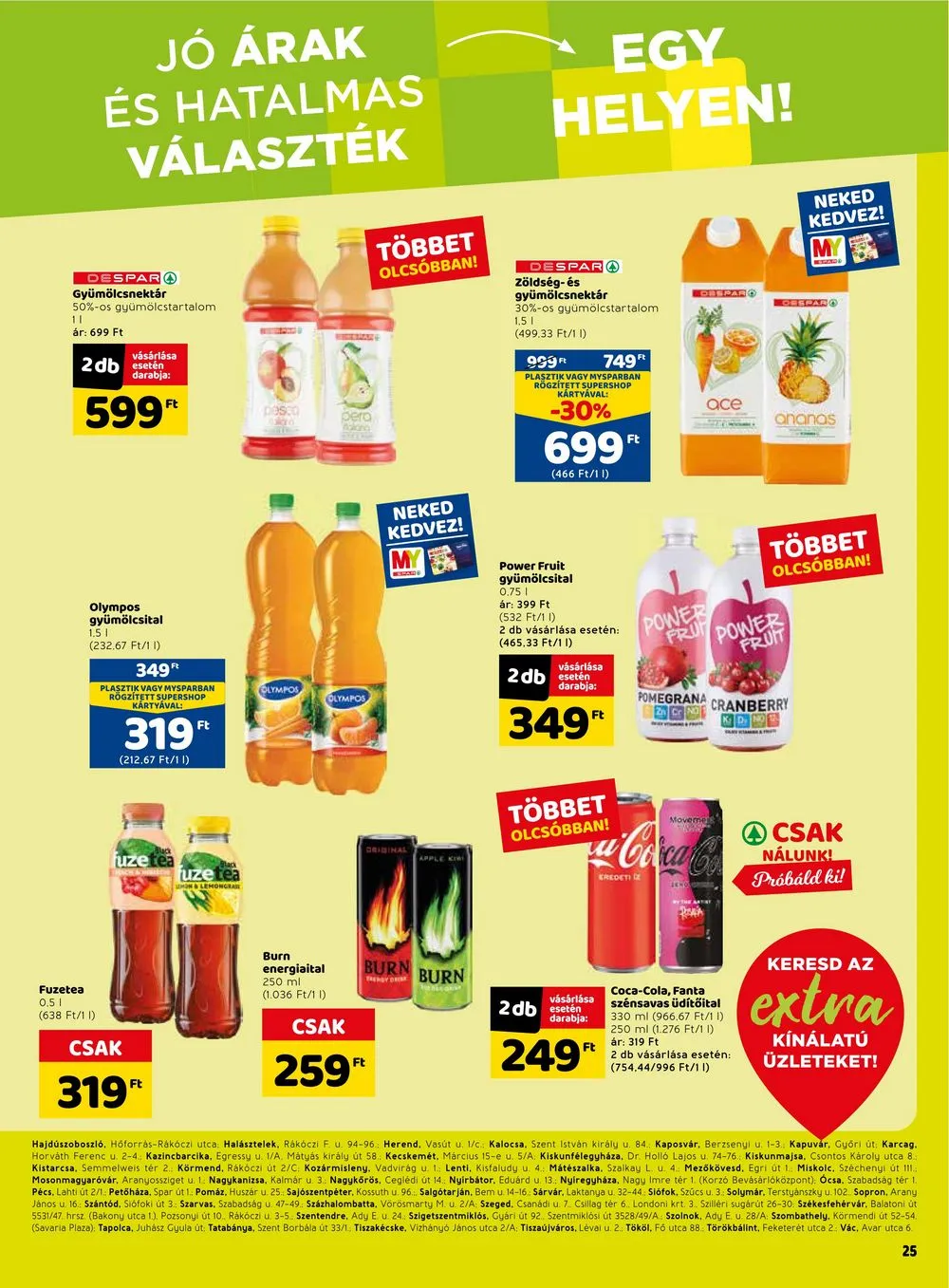 Spar akciós újság Extra 06.01–06.07 – 6. oldal