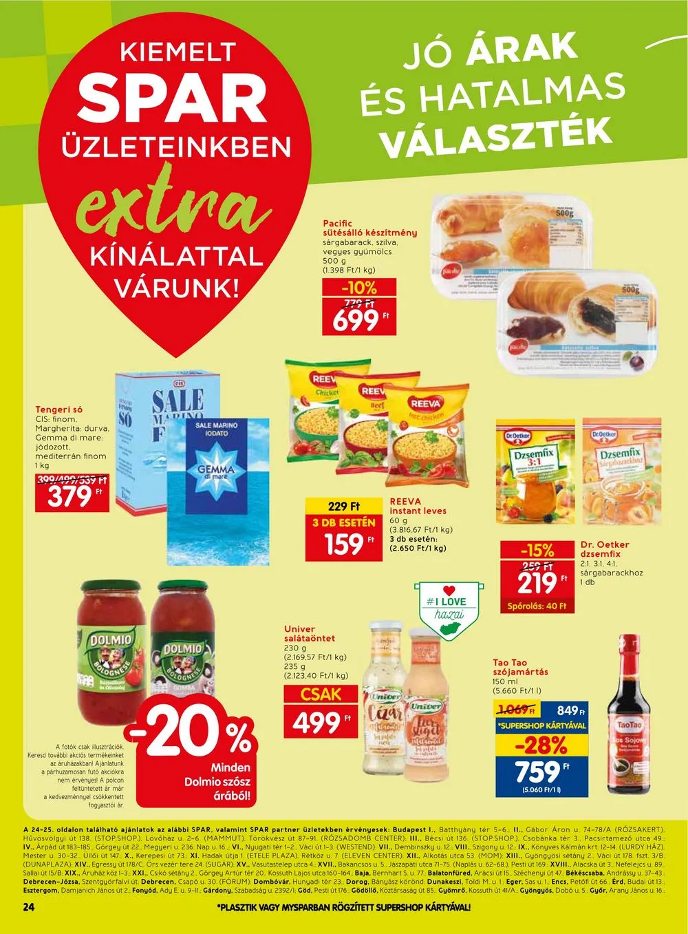 Spar akciós újság Extra 06.15–06.21 – 5. oldal