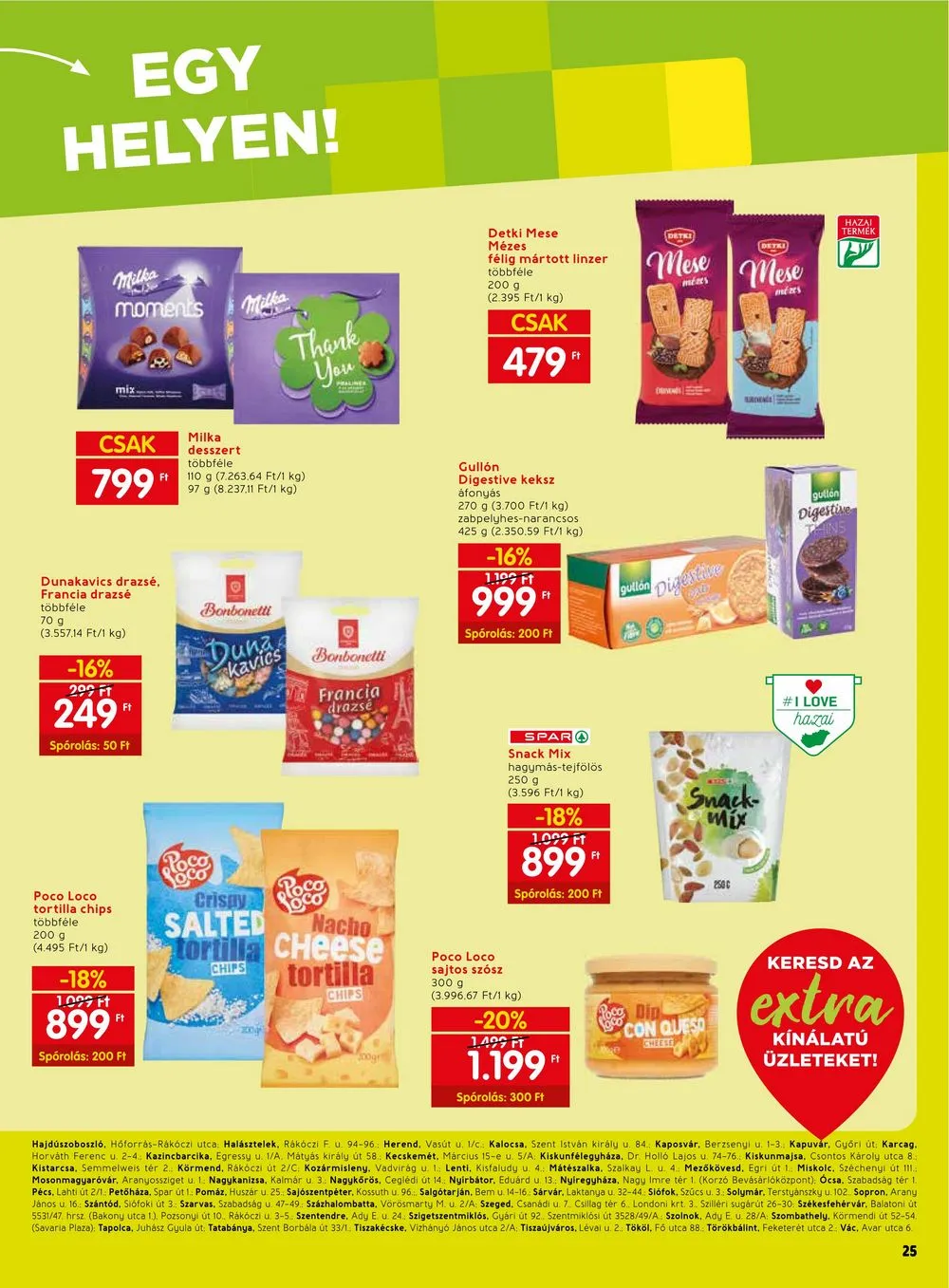 Spar akciós újság Extra 06.15–06.21 – 6. oldal
