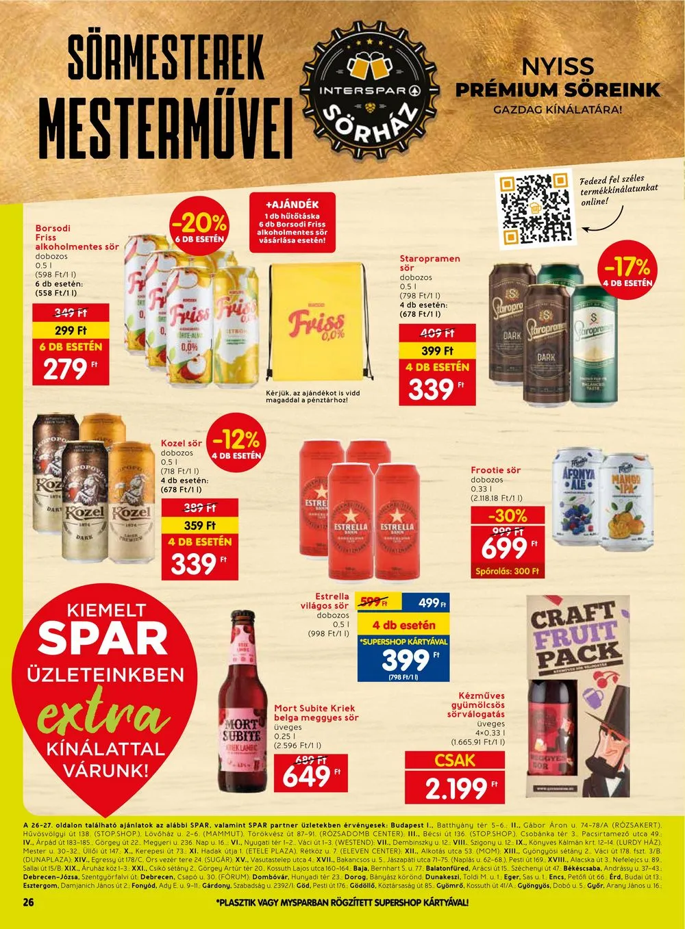 Spar akciós újság Extra 06.15–06.21 – 7. oldal
