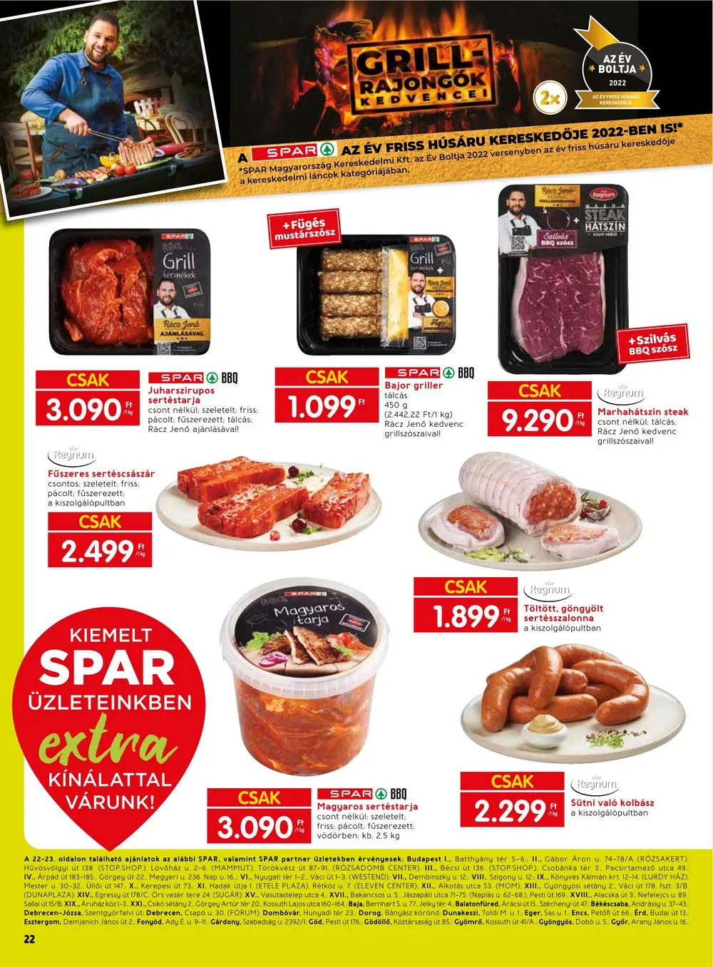 Spar akciós újság Extra 06.22–06.28 – 3. oldal