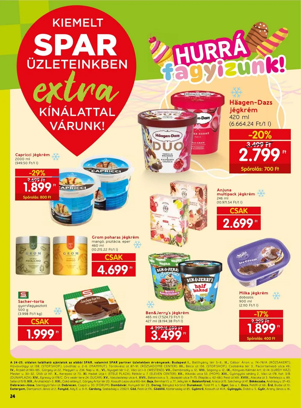 Spar akciós újság Extra 06.22–06.28 – 5. oldal