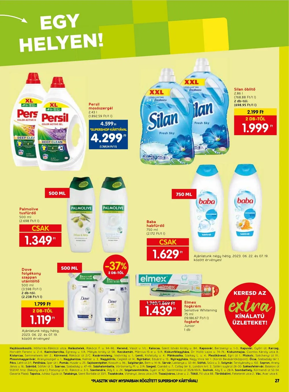 Spar akciós újság Extra 06.22–06.28 – 8. oldal