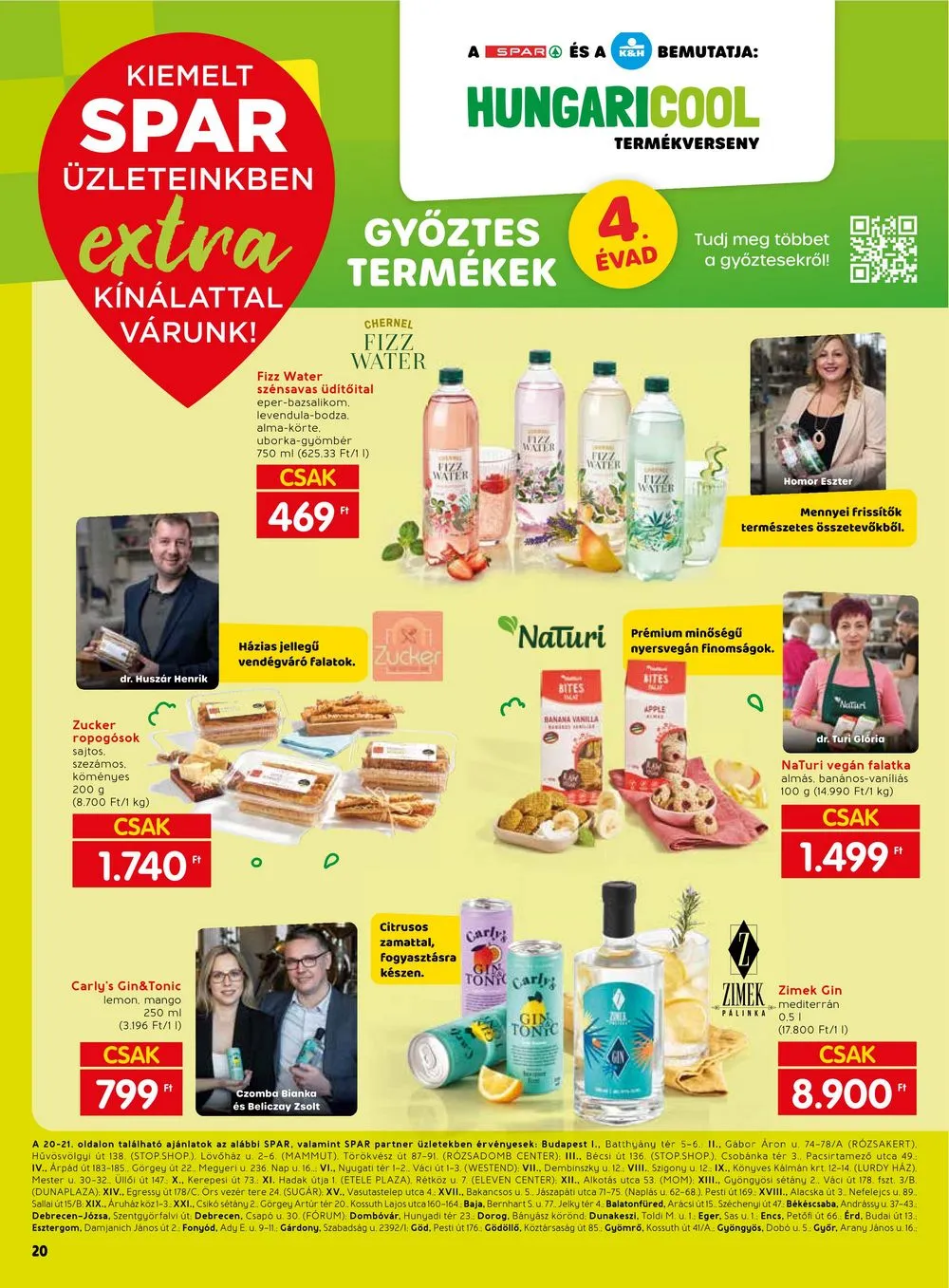Spar akciós újság Extra 06.29–07.05