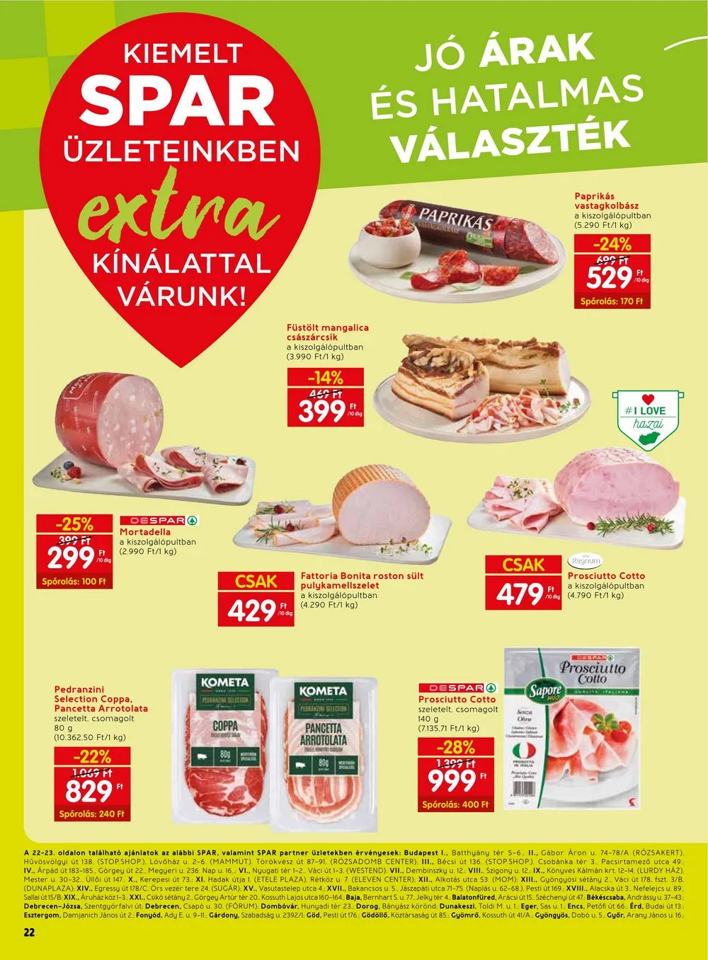 Spar akciós újság Extra 06.29–07.05 – 3. oldal